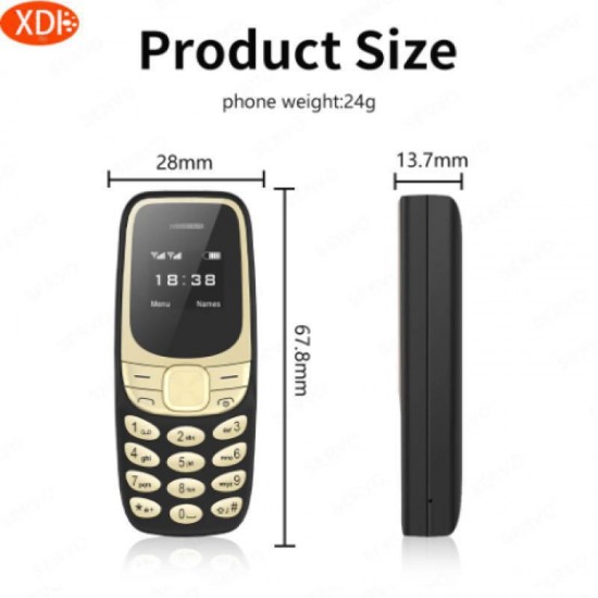 Wireless Bluetooth Elderly Phone Mini Phone Student Button Phone Backup Machine BM35